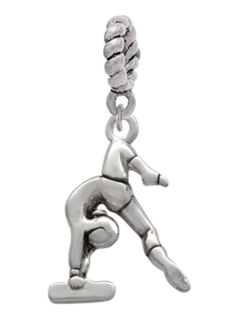 Gymnast Balance Beam Rope Charm Bead Dangle