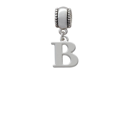 Large Greek Letter - Beta - Charm Bead Dangle