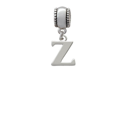 Large Greek Letter - Zeta - Charm Bead Dangle