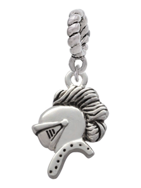 Knight - Mascot Rope Charm Bead Dangle