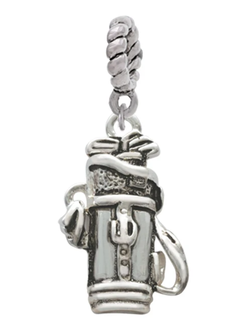 Golf Club Bag Rope Charm Bead Dangle