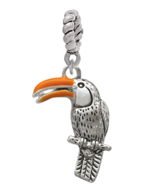 Toucan Rope Charm Bead Dangle