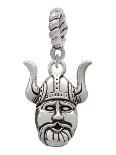 Large Viking - Mascot Rope Charm Bead Dangle