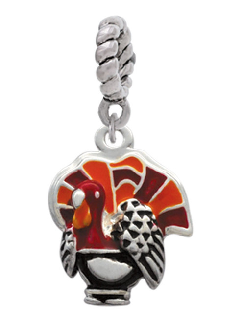 Turkey Rope Charm Bead Dangle