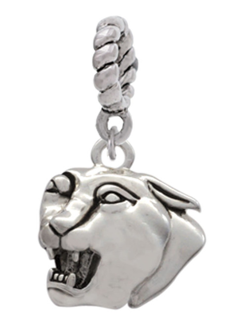 Small Panther - Mascot Rope Charm Bead Dangle