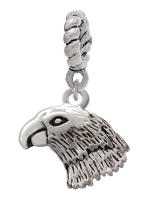 Small Falcon - Mascot Rope Charm Bead Dangle
