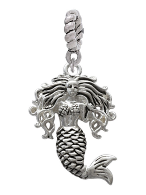 Mermaid Rope Charm Bead Dangle