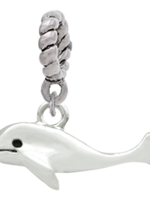 Whale Rope Charm Bead Dangle