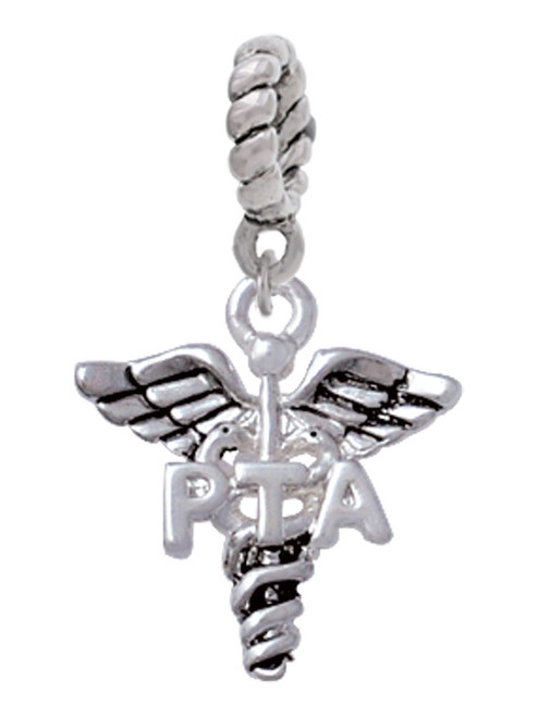 Caduceus - PTA Rope Charm Bead Dangle