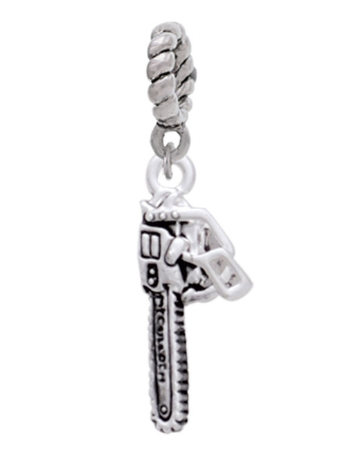 Chainsaw Rope Charm Bead Dangle