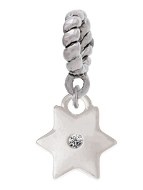 Hexagram Star Rope Charm Bead Dangle