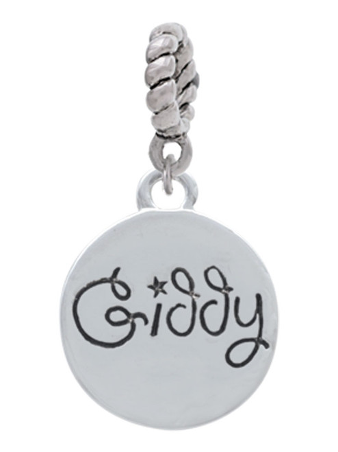 Giddy Circle Rope Charm Bead Dangle