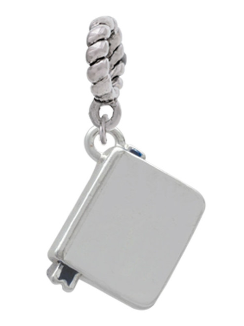 Book Rope Charm Bead Dangle
