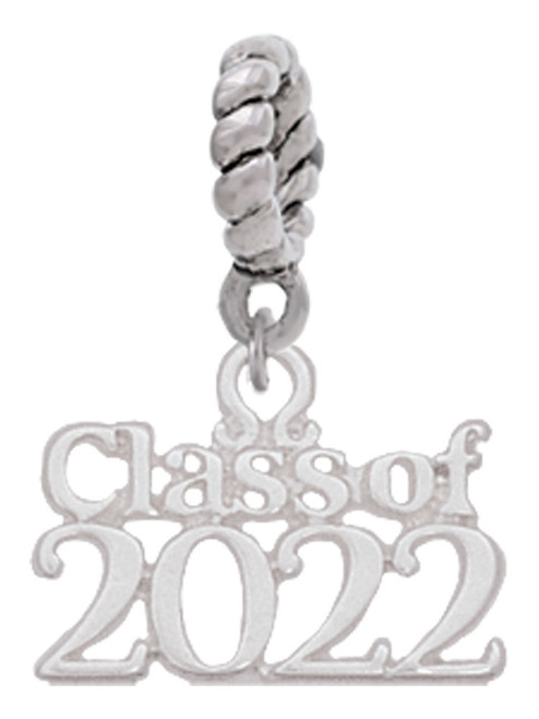 Class of 2022 Rope Charm Bead Dangle