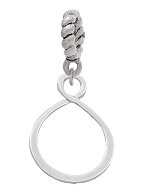 Infinity Loop Rope Charm Bead Dangle