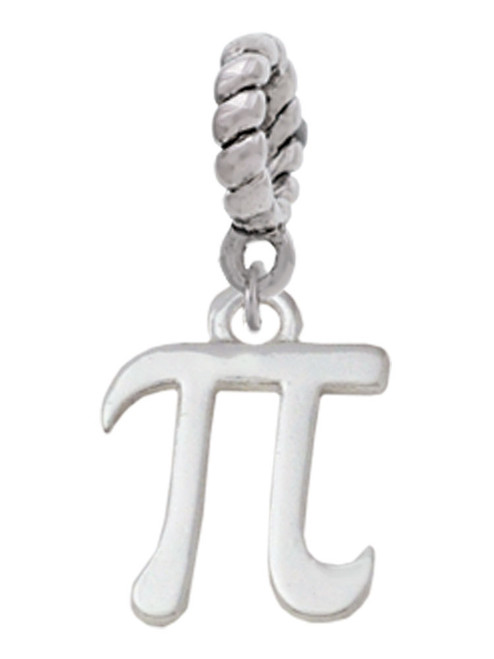 Medium Pi Rope Charm Bead Dangle