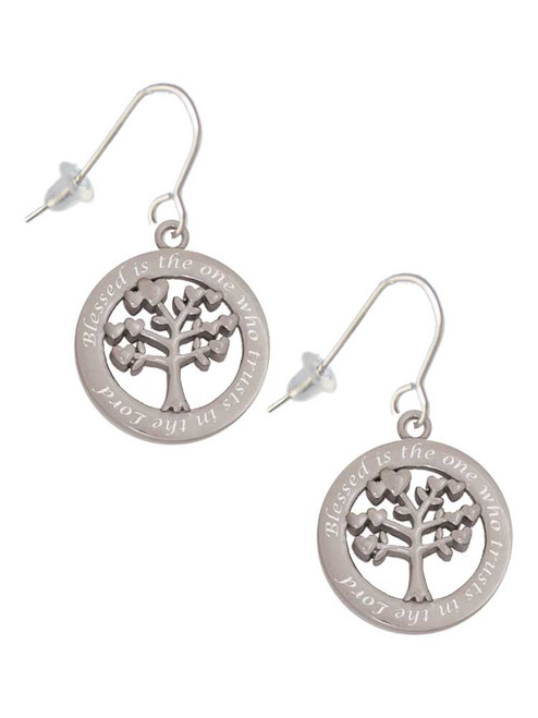 3 Merry Monkeys Goldtone Mini Year 2025 - French Earrings