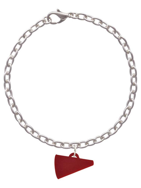 3 Merry Monkeys Acrylic Megaphone - Charm Bracelet