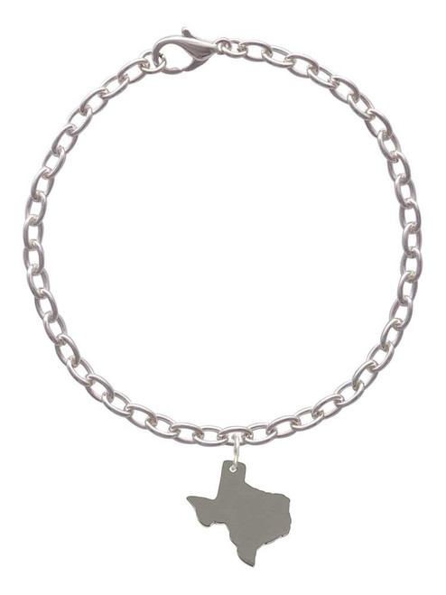 3 Merry Monkeys Stainless Steel Texas - Charm Bracelet
