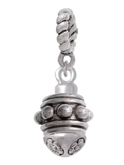 Large Bullets Spacer Spinner Rope Charm Bead Dangle