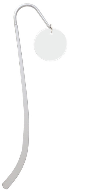 Acrylic 7/8" Disc Imitation Pearl Charm Bookmark