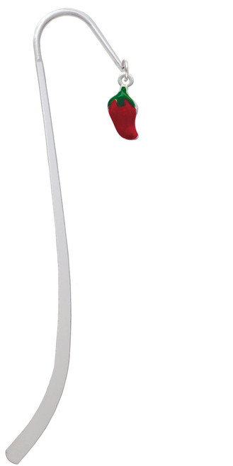 Red Jalapeno Charm Bookmark