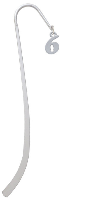 Number - 6 - Charm Bookmark