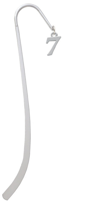Number - 7 - Charm Bookmark