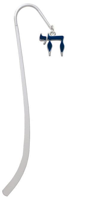 Enamel Blue Chai Charm Bookmark