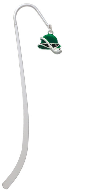 Derby Hat with Pipe Charm Bookmark