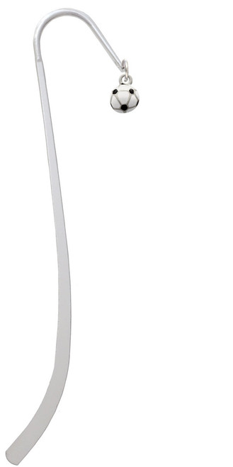 Mini Enamel Soccer ball Charm Bookmark