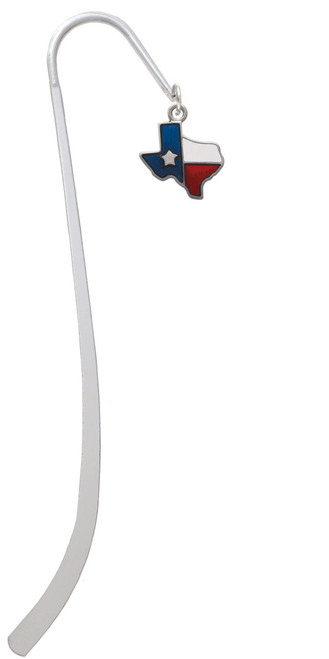 Texas - Lone Star Glass Charm Bookmark