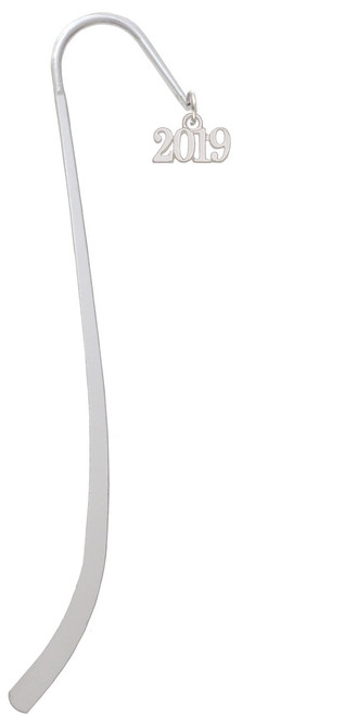 Horizontal Year 2019 Charm Bookmark