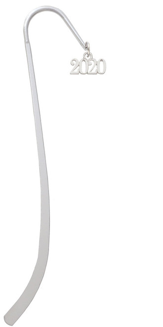 Horizontal Year 2020 Charm Bookmark