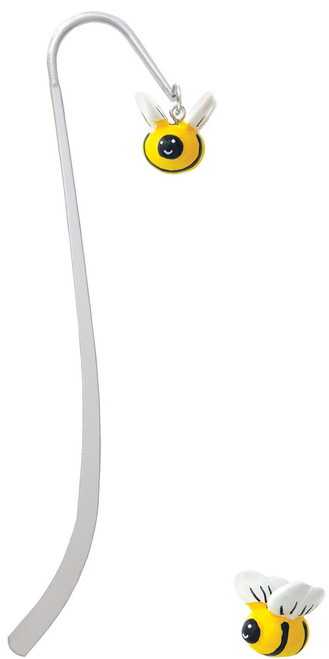 Resin Bumble Bee Charm Bookmark