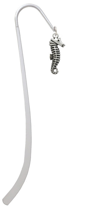 Antiqued Seahorse Charm Bookmark