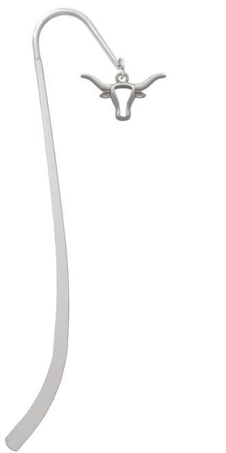 Longhorn Head Outline Charm Bookmark