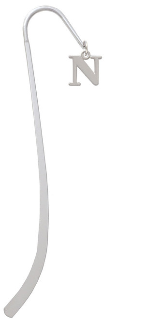Large Greek Letter - Nu - Charm Bookmark