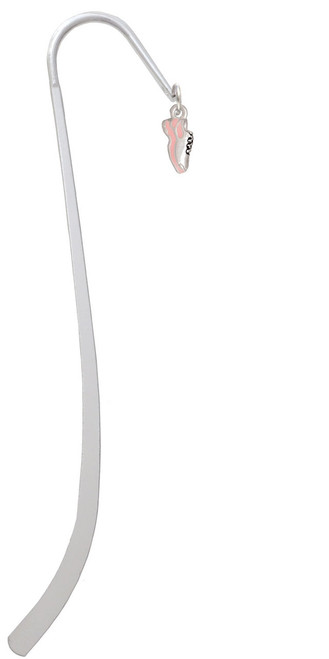 Mini Pink Running Shoe Charm Bookmark