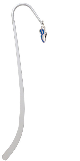 Mini Royal Blue Running Shoe Charm Bookmark