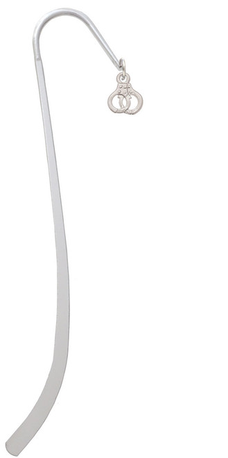 Mini Handcuffs Charm Bookmark