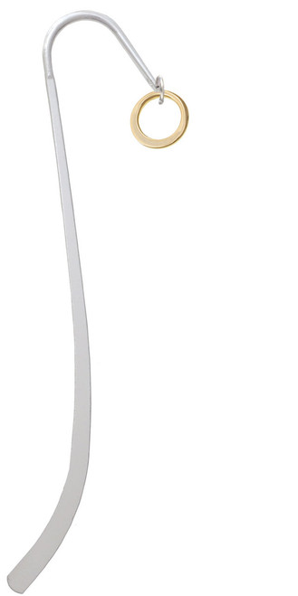 Medium Gold Tone Karma Ring Charm Bookmark