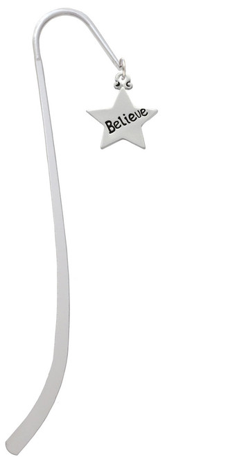 Believe Star Charm Bookmark