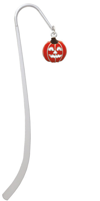 Jack O'Lantern with Cutout Eyes Charm Bookmark