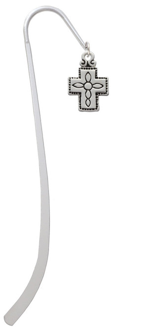 Large Southwestern Antiqued Cross Charm Bookmark