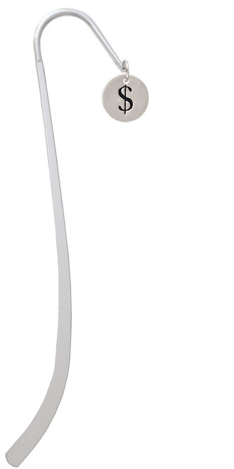Disc 1/2'' - Symbol - Dollar Sign - $ - Charm Bookmark