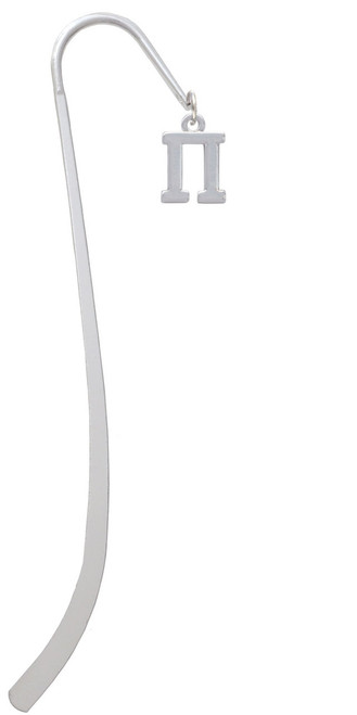 Large Greek Letter - Pi - Charm Bookmark