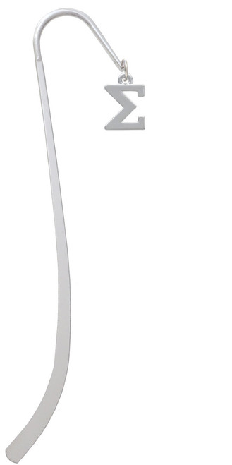 Large Greek Letter - Sigma - Charm Bookmark