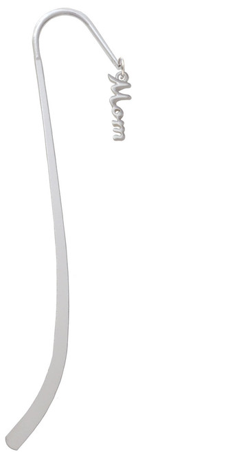 Small Mom Script Charm Bookmark