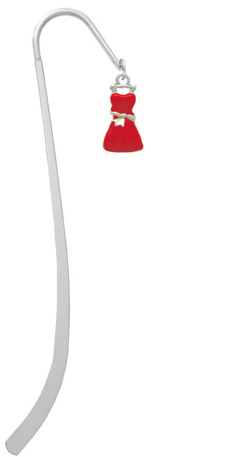 Red Dress Charm Bookmark